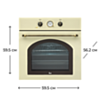 Духовой шкаф Teka HR 750 Бежевый