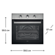 Духовой шкаф Elleti AO 2160 B60
