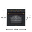 Духовой шкаф Elleti AO 2162 BR60