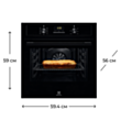 Духовой шкаф Electrolux EOD3H50BK
