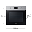Духовой шкаф Samsung NV68A1145RS/WT