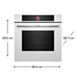 Духовой шкаф Bosch HBG7741W1 