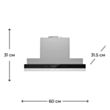 Вытяжка Gorenje BHP643ORAB