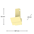 Aspirator Electrotech Alno Duo 60 Cream