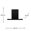 Aspirator Krona Rina 600 Black PB