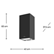 Aspirator Krona Dita R 400 Black PB
