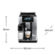 Qəhvəbişirən DeLonghi ECAM610.75.MB
