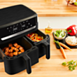 Air Fryer TEFAL EY901N10 Dual Essential BLK 1510002578