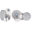 Столовый сервиз Schafer Lilya 55 предметов 8699131879016 Синий
