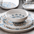 Столовый сервиз Schafer Lilya 55 предметов 8699131879016 Синий