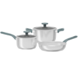 Qazan dəsti BergHOFF Bolt 5 parça 3950721 Mavi