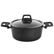 Qazan dəsti Schafer Black Stone 7 parça Qara 8699131858424