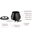 Набор кастрюль TEFAL Ingenio Excellence Tit 6X - 2100129607