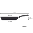 Сковорода TEFAL Hard Stone Diffusion 24 см 2100133780