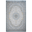 Ковер Mələklər Almas Silk 150×230 (A775B) Бежевый, Голубой