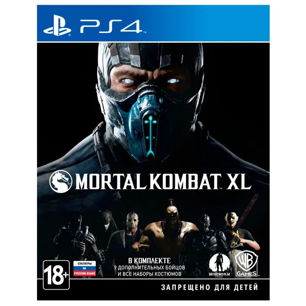 Диск PlayStation 4 (Mortal Kombat XL RUS)