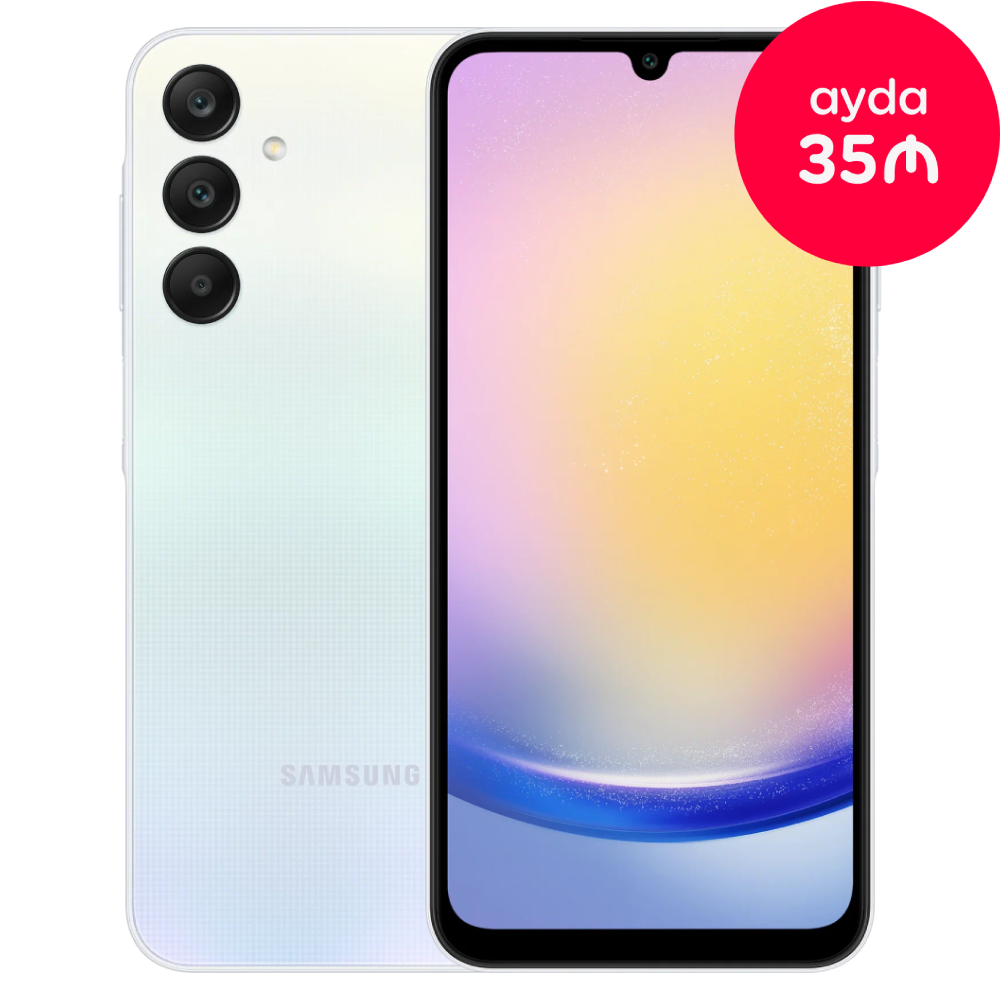 Samsung Galaxy A25 (SM-A256) 8/256 GB Light Blue Купить в Баку в кредит 0%  ✓ Низкие цены