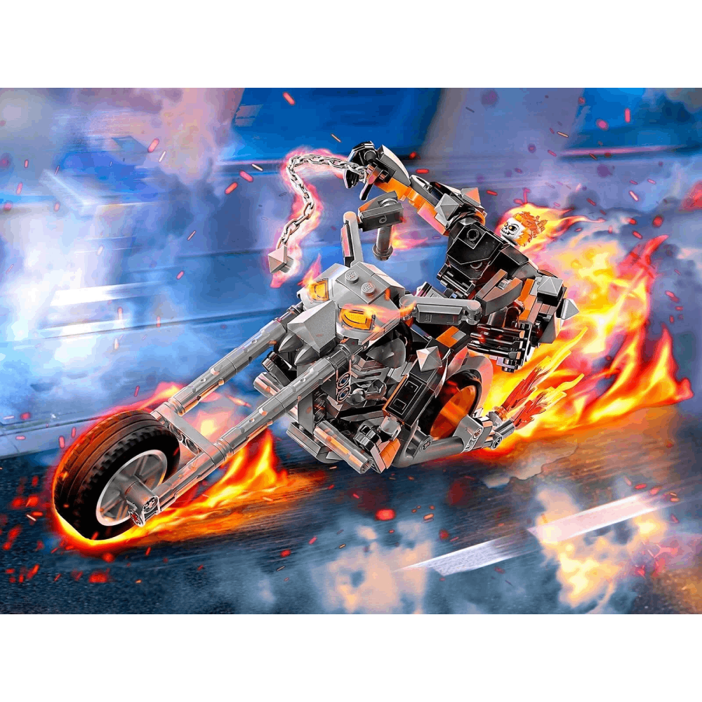 Lego Super Heroes Ghost Rider Mech And Bike 76245 