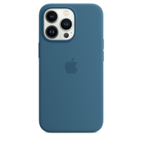 iPhone 13 Pro Silicone Case with MagSafe  Blue Jay