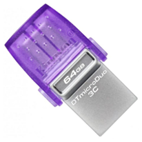 Kingston 64 GB Datatraveler MICRODUO3CG3 DTDUO3CG3/64GB-N