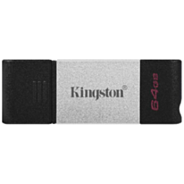 Kingston 64 GB USB-C 3.2 Gen 1 Datatraveler 80 DT80/64GB-N