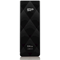 Silicon Power Blaze B20 64 GB Flash Drive Black SP064GBUF3B20V1K-N