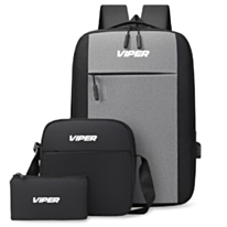 Backpack Viper Classic Slim 3IN1 14-15/ BPP882-GR/BLK