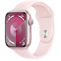 Apple Watch 9 41 mm Pink W/Light Pink Sport Band S/M / MR933QI/A