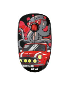 Mouse Trust Sketch Silent Wireless Red