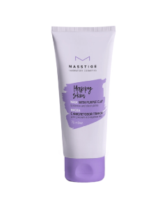 Маска для лица Masstige Happy Skin с фиолетовой глиной 75мл