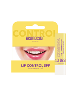 Бальзам для губ BelorDesign Lip Control SPF 4г