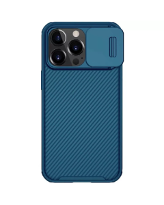 Qoruyucu örtük Nillkin iPhone 13 Pro CamShield Blue - 3158