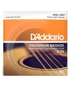 D-Addario EJ15 Phosphor Bronze 10-47 Extra Light