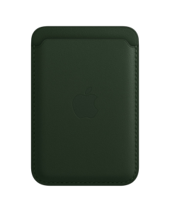 iPhone Leather Wallet with MagSafe - Green MM0X3ZM/A
