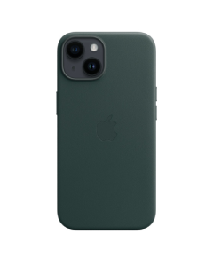Чехол iPhone 14 Leather With MagSafe-Forest Green MPP53ZM/A
