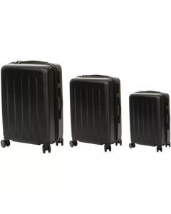 Çamadan Ninetygo PC Luggage 3 pcs Set Black 117001