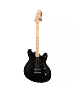 Полуакустическая Гитара Fender Contemporary Active Starcaster (Maple Fingerboard Flat Black)
