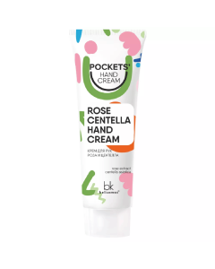 Крем для рук Pockets Hand Cream роза и центелла 30г