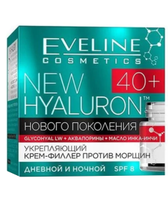 Крем для лица Eveline New Hyaluron укрепляющий 40+ 50мл