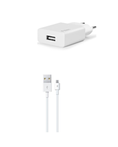TTEC SmartCharger Travel Charger 2.1A Micro USB Cable  White / 2SCS20MB