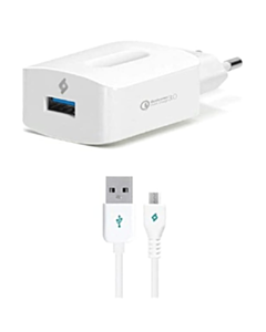 Ttec SpeedCharger QC 3.0 Travel Charger 18W microUSB Cable / 2SCQC01M