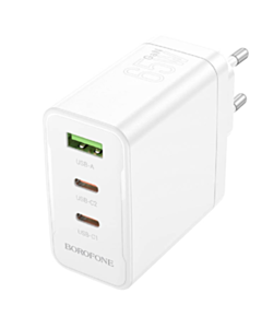 Borofone Charger Manager PD65W BN12 White