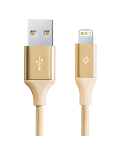 Ttec Alumicable Lightning Charge/Data Cable Gold MFI / 2DKM02A