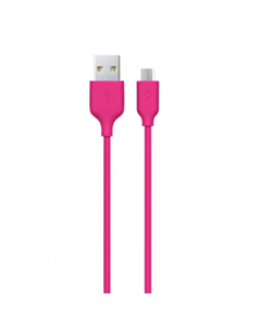 Ttec microUSB Charge/Data Cable Pink / 2DK7530P