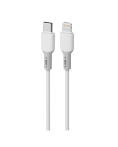 Euroacs Cable USB-C to Lightning 20W White / EUC-Z014