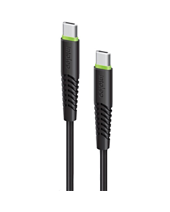 Intaleo Type-C to Type-C Cable 60W Cable 0.2m Black