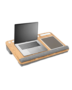 Green Lion Portable Lap Desk With Carry Strap Gray / GNPOLAPDSK