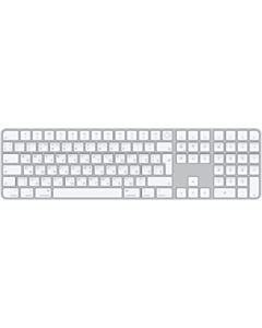 Apple Magic Keyboard W/Touch ID And Numeric Keypad Silver MK2C3RS/A