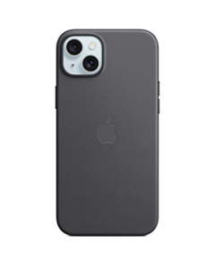 Qoruyucu örtük iPhone 15 Plus FineWoven W/MagSafe Black MT423ZM/A