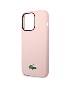 Защитный чехол Lacoste MagSafe Silicone iPhone 15 Pro Max - Pink / LCHMP15XSLOI